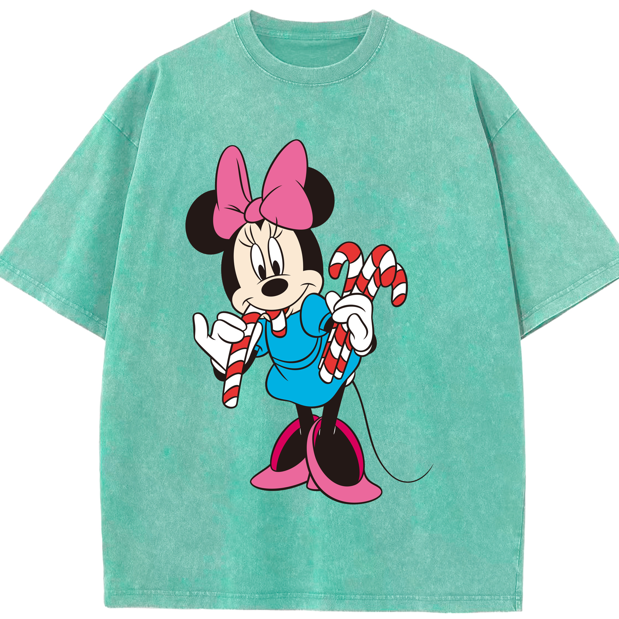 （画像用） ミッキーマウス Mickey Mouse 綿100% ヴィンテージ風 半袖Tシャツ（フロントプリント）